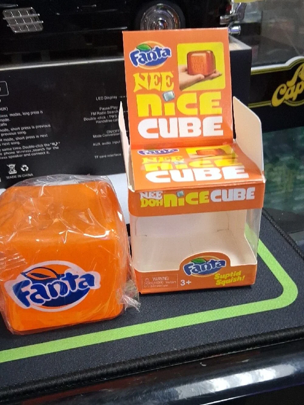 Fanta Nee Nice Cube Orange Promotional Collectible